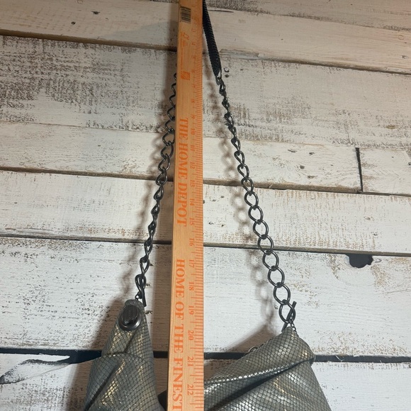 Laura B Collection Bag  Silver RARE Stains! - Picture 8 of 11